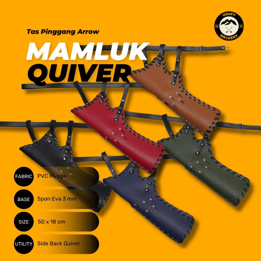 Quiver Mamluk/Quiver Panahan/Tas Arrow