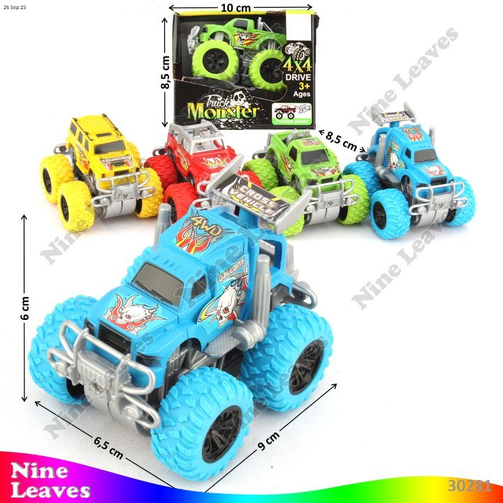 Mainan Anak Truk Monster Friction Truck Monster Mainan Kendaraan