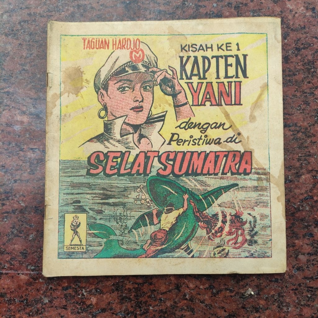 Komik Tagian Hardjo Kisah Kapten Yani Dengan Peristiwa Di Selat Sumatra