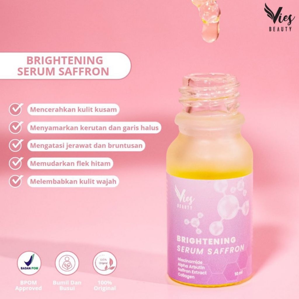 SERUM SAFFRON BPOM BY VIES - SERUM GLOWING