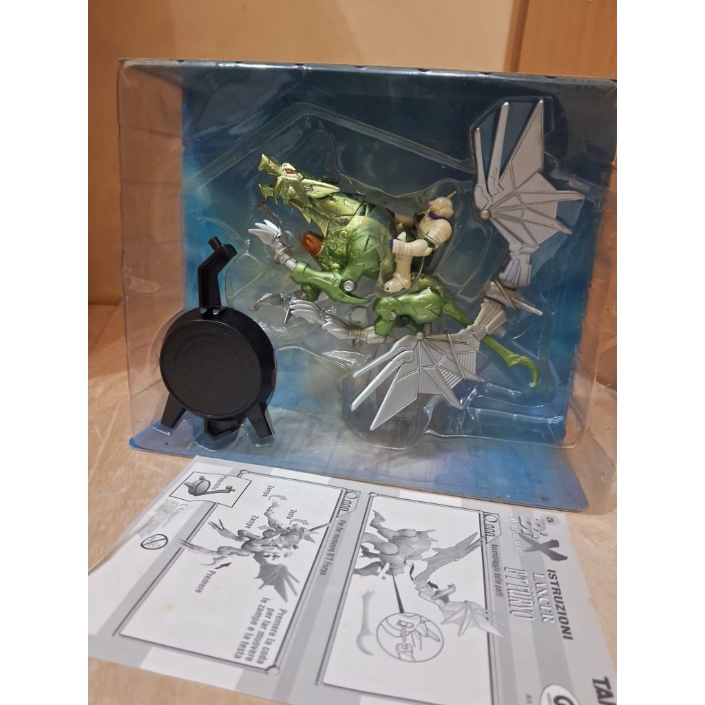 Figure BTX Takara Model Furyo Lancer Hijau Naga Terbang Mainan Vintage