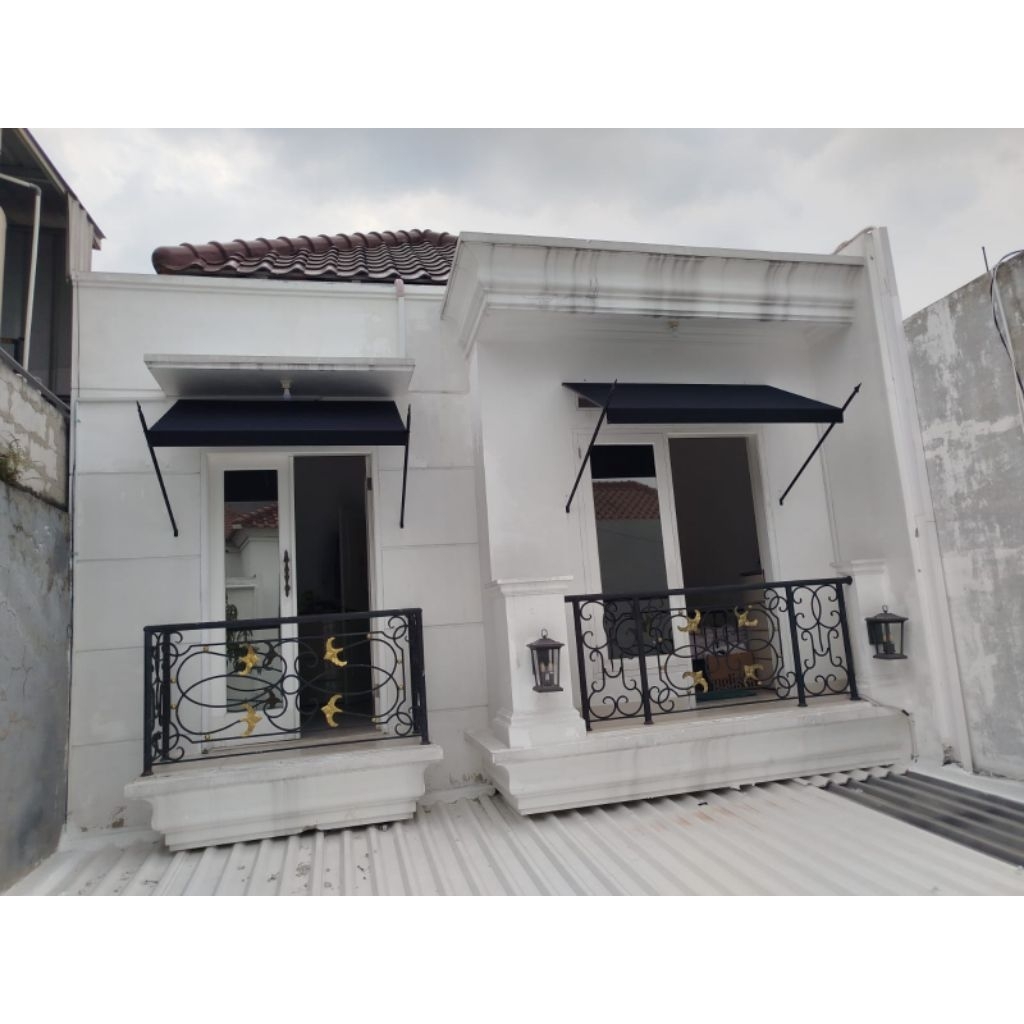 kanopi kain auwning minimalis modern