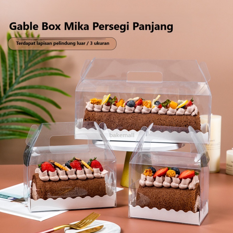 Gable Cake Box Mika / Roll Mika Box