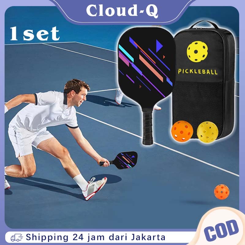 1Set Pickleball Paddle / Paddle Pickleball HoneyComb Core FiberGlass / Paddle Pickleball Carbon