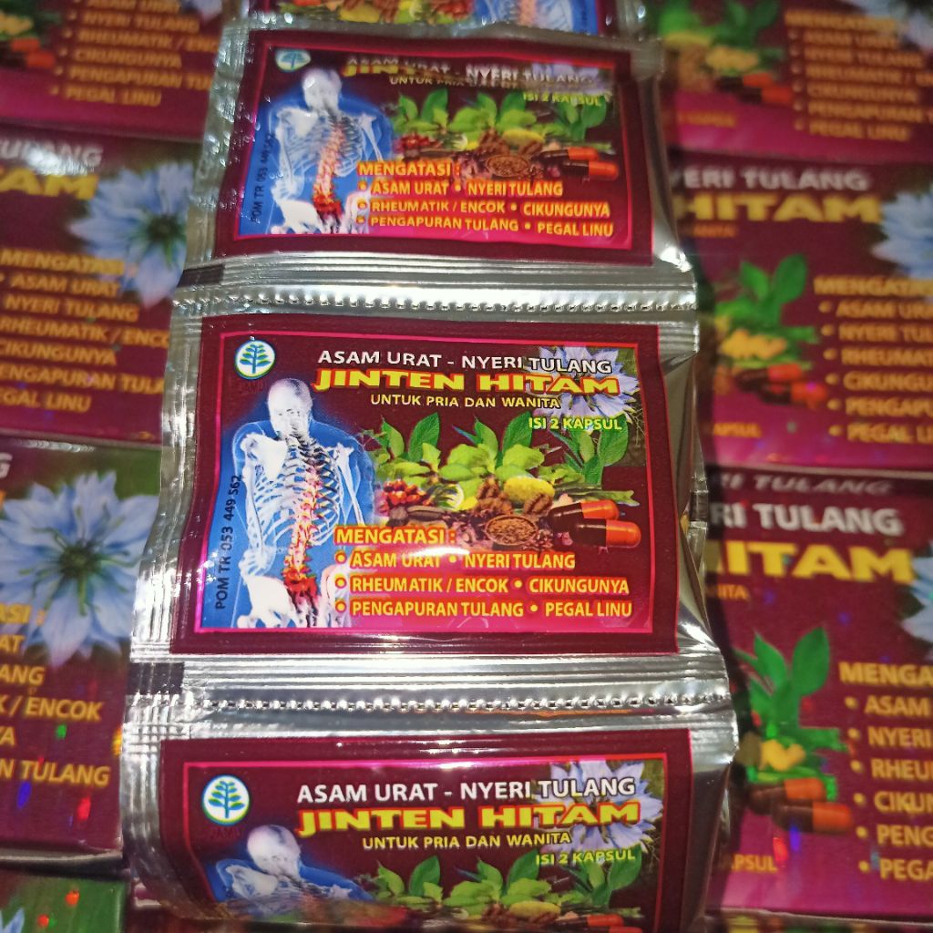 kapsul asam urat jinten hitam original