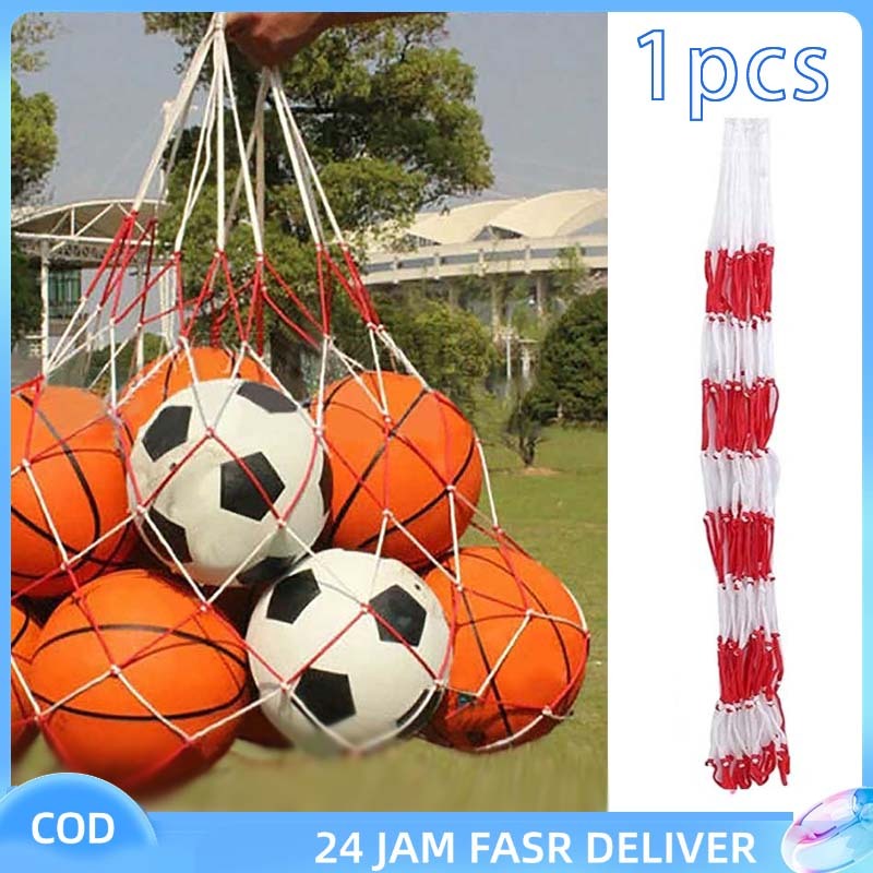 RF - Tas Jaring Penyimpanan Kapasitas Besar Untuk Bola Voli Bola Sepak Bola Basket Original Tas