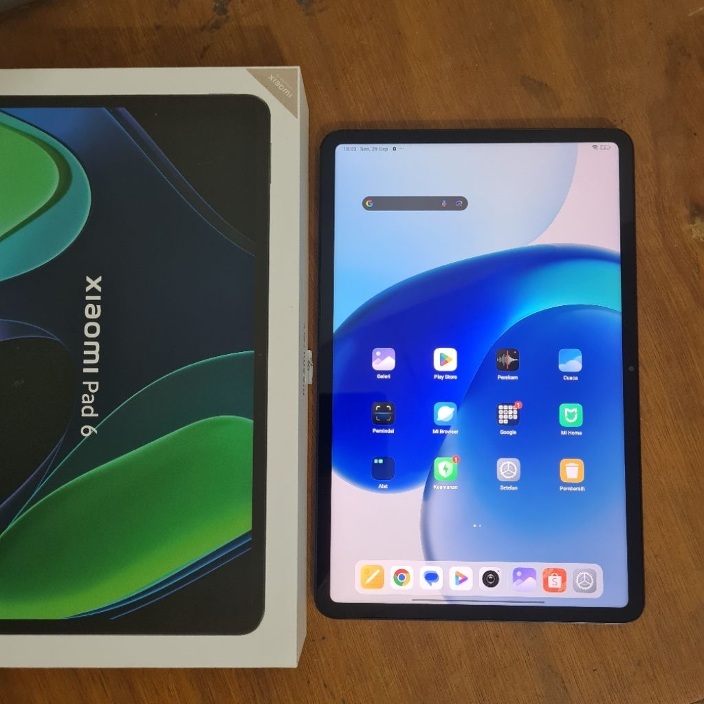 Xiaomi Pad 6 Mipad 6 8/256gb Second Lengkap Siap Pakai