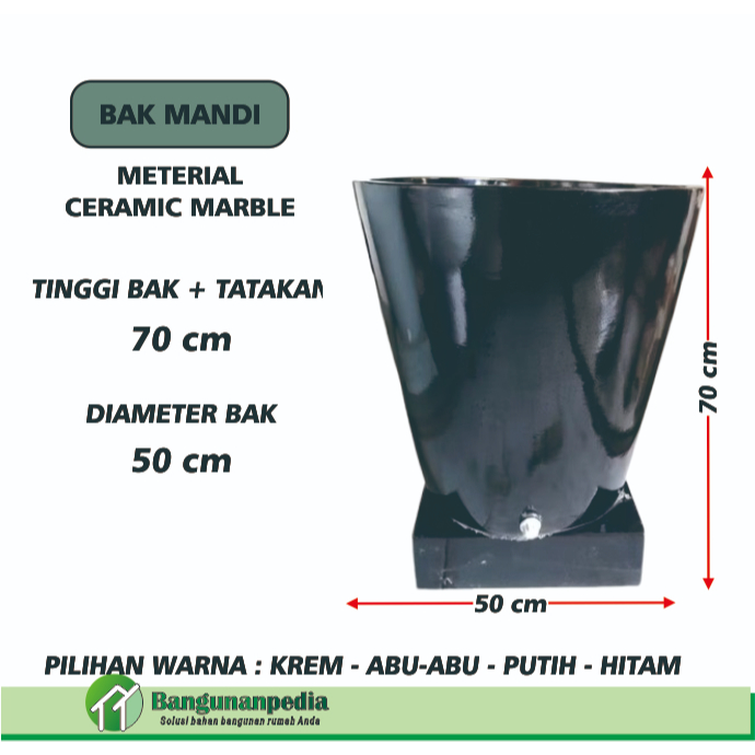 Bak Mandi Minimalis Gentong Mandi Bak Gentong Jumbo Model Capsul