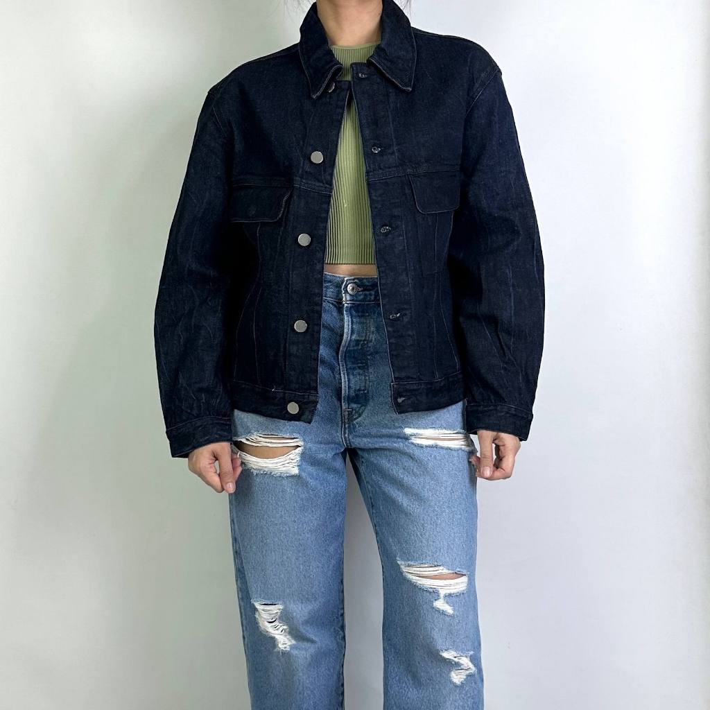 jaket wanita Candiani Denim size L (made in Italy) 100% original 290925M