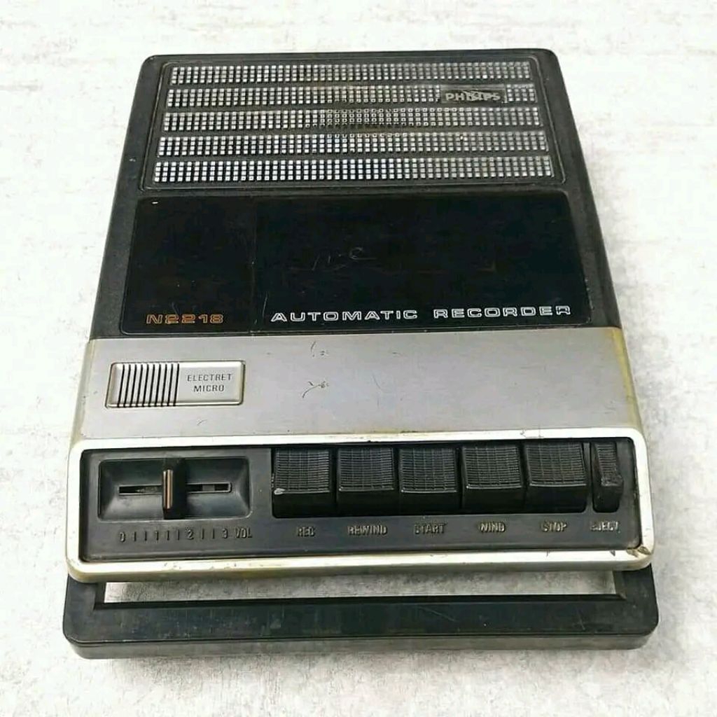 Tape mini philips automatic recorder