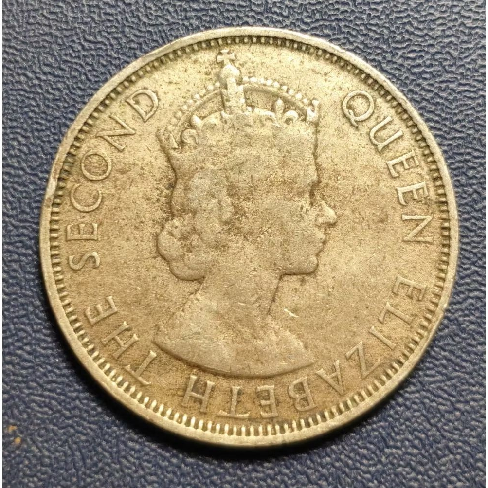 Koin Kuno 50 Cents Malaya And British Borneo