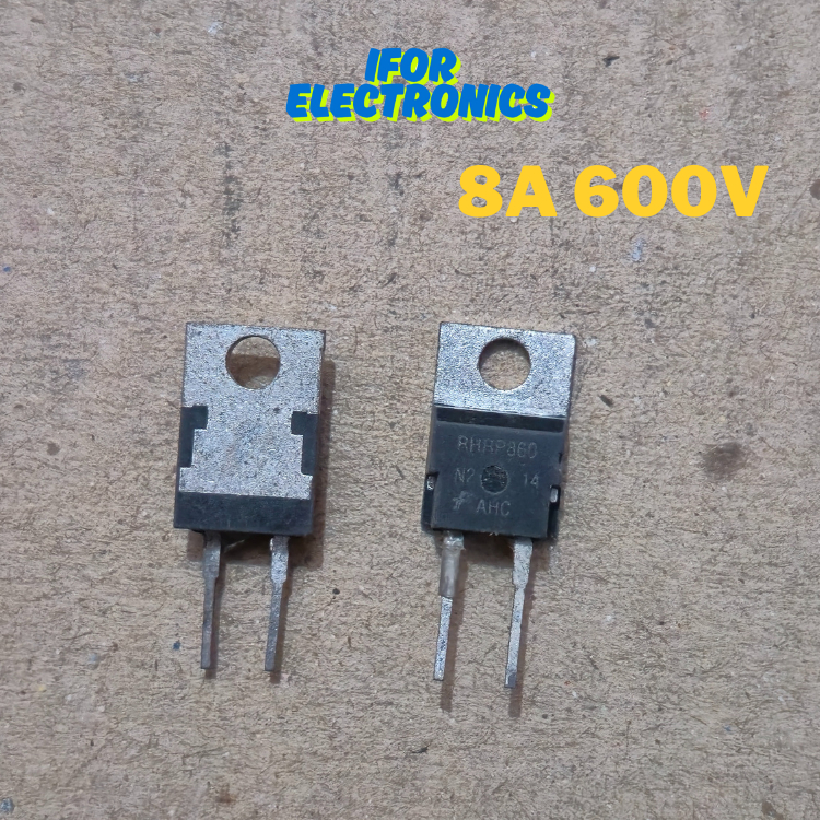 DIODA DIODE ULTRAFAST MUR 860 8A 600V 8 AMPER CABUTAN UPS STABILIZER