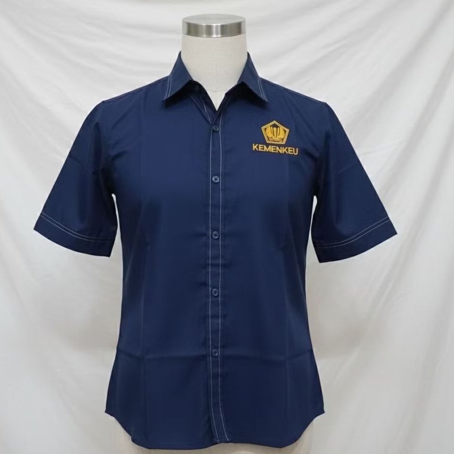 Seragam KEMENKEU Biru dan Putih