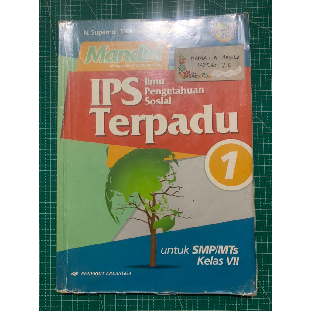 BUKU IPS TERPADU KELAS 7 KURIKULUM 2013