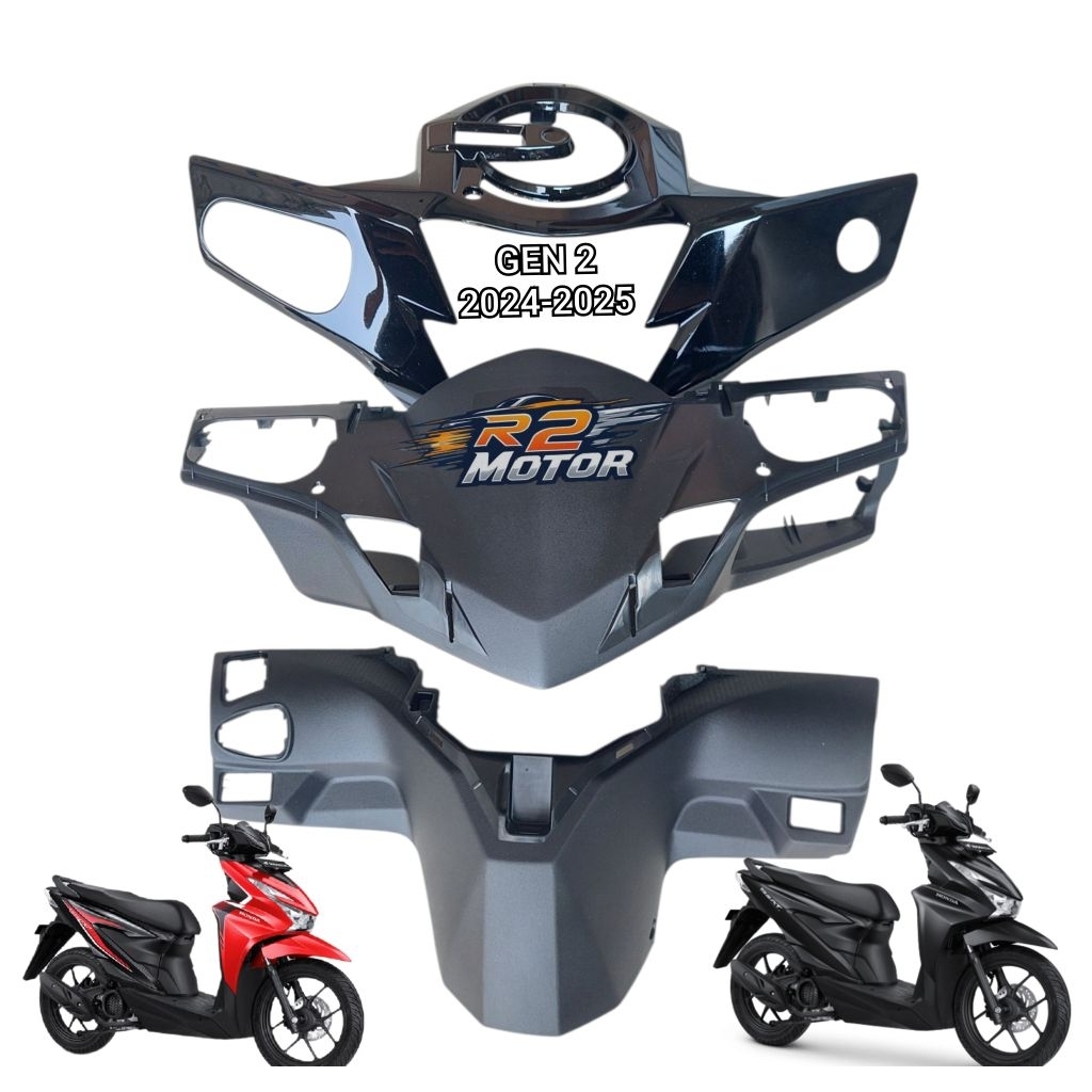 Batok Kepala Depan Belakang Beat Deluxe Gen 2 2024-2025 K1AL