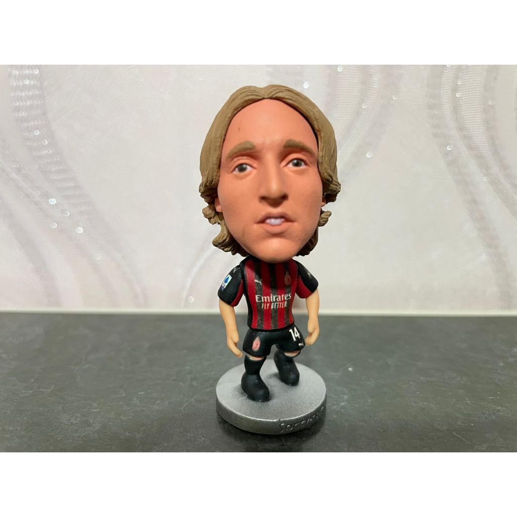 Soccerwe Soccer Action Figure - Luka Modric AC Milan ( REPAINT )