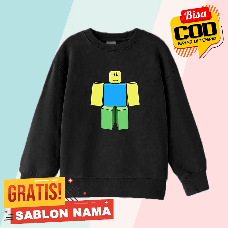 Sweater Anak NOOB FORSAKEN ROBLOX / Jaket Anak Laki Laki & Perempuan NOOB FORSAKEN ROBLOX