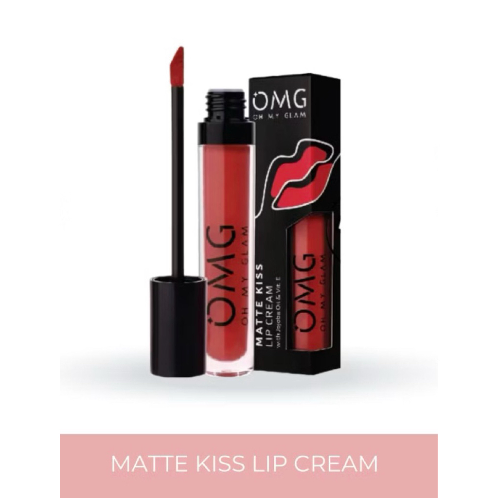 OMG Oh My Glam Matte Kiss Lip Cream - Lipstick Lipcream