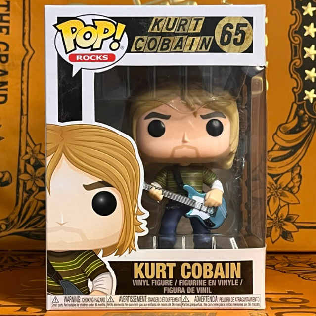 Funko Pop Rocks: Kurt Cobain #65