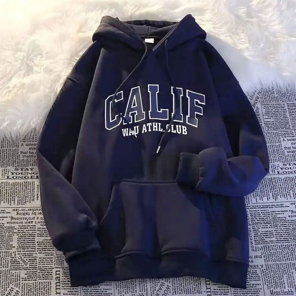 HOT SALE Sweater Hoodie CALIF CLUB Jaket Jumper Pria Wanita Size M L XL XXL Bahan Babyterry