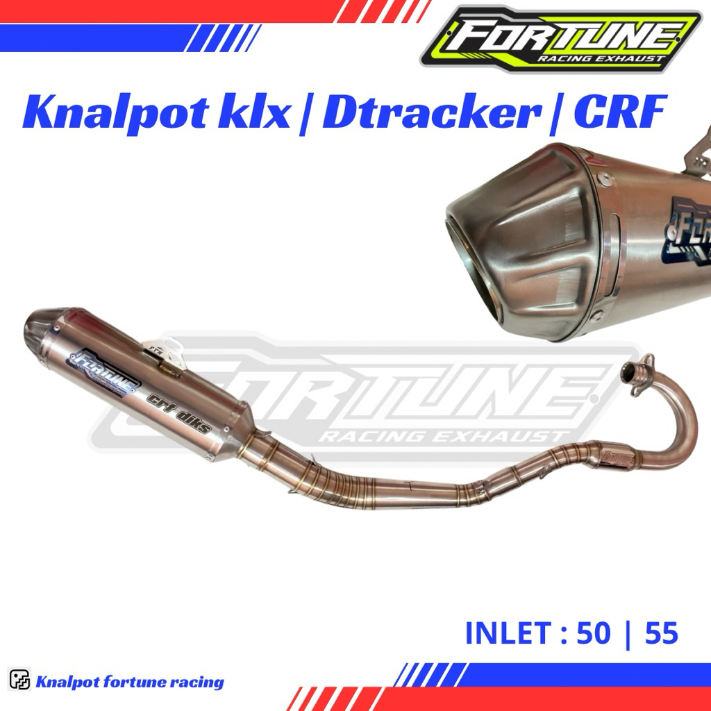 KNALPOT CRF KLX DTRACKER kolong atas