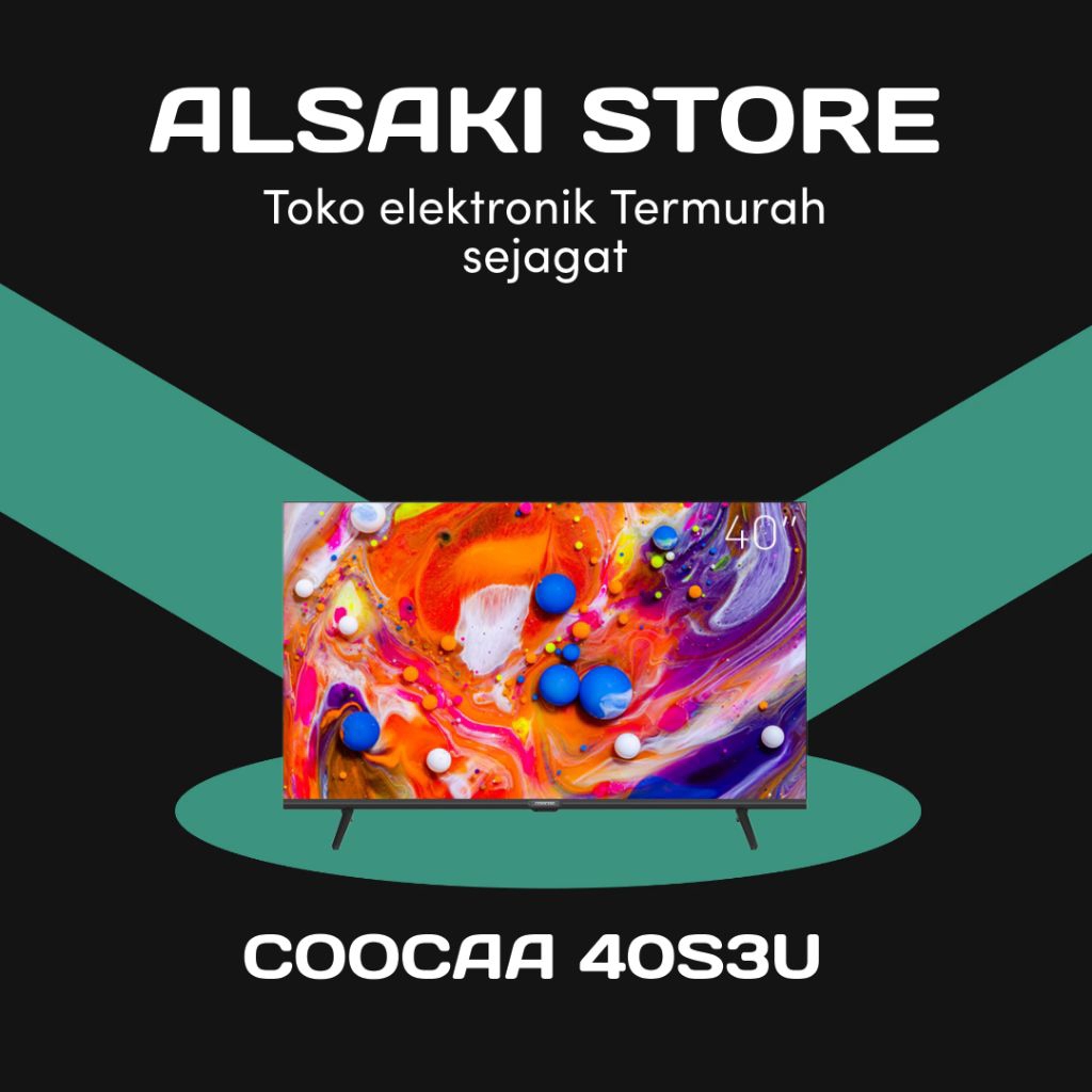 COOCAA 40S3U SMART TV 40 inch