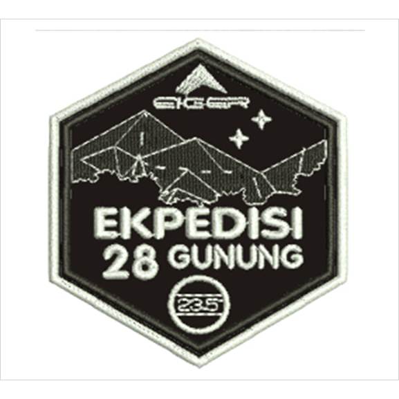 Emblem Patch Bordir Eiger Ekspedisi 28 Gunung - CBI
