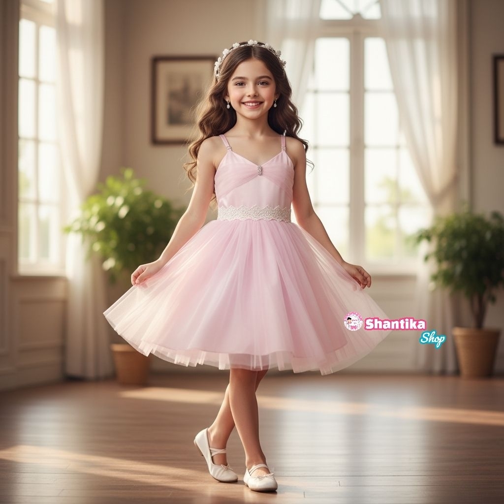 Preloved Dress Tutu Anak Perempuan 3-5 Tahun