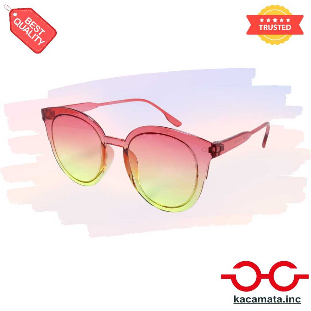 Kacamata Bulat Unisex Fashion Korea  - FW 536