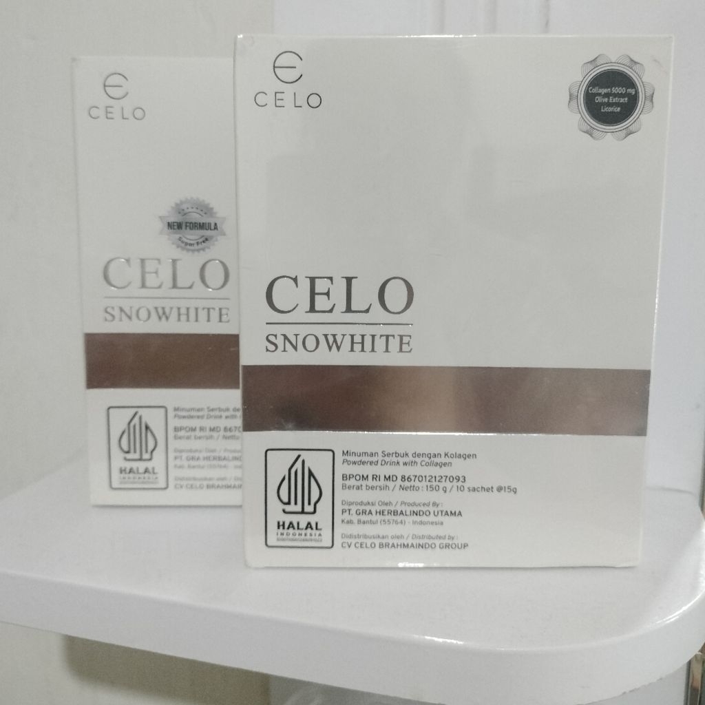 CELO SNOWHITE 10 SACHET (READY STOCK)