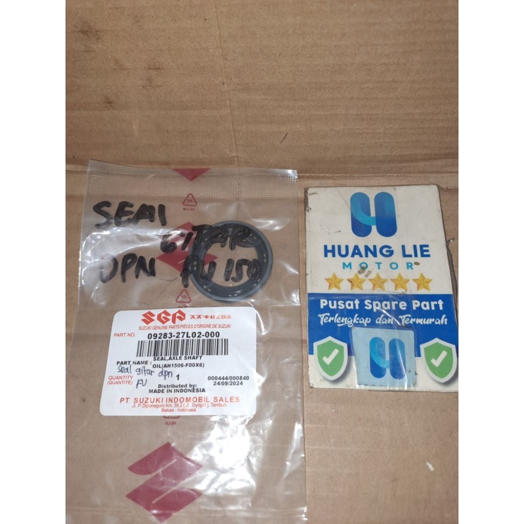 seal gigi tarik depan fu 150 asli 09283-27l02-000