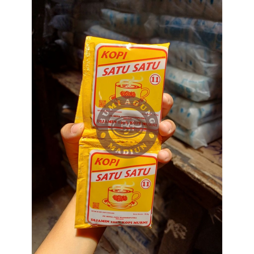 Kopi Bubuk Satu Satu Sachet 1 Renteng