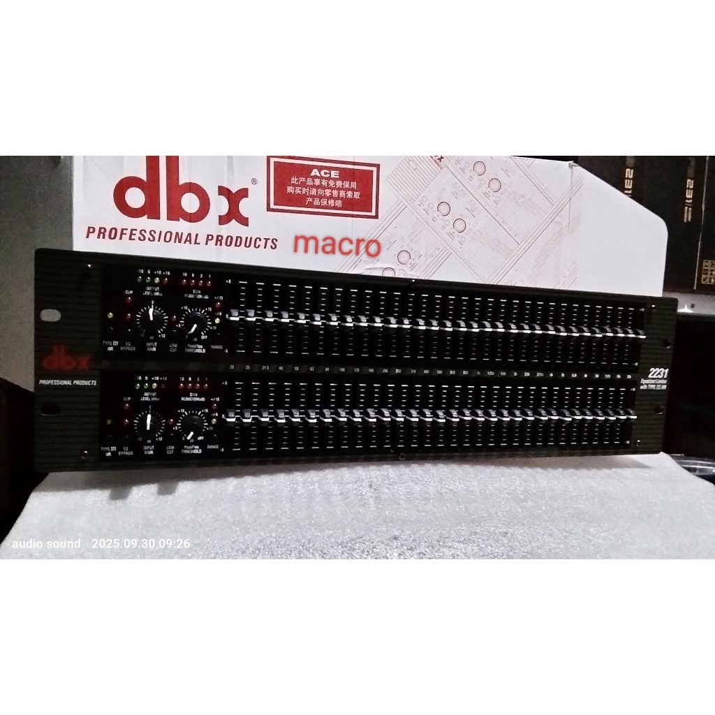 equalizer dbx 2231 macro equalizer dbx 2231