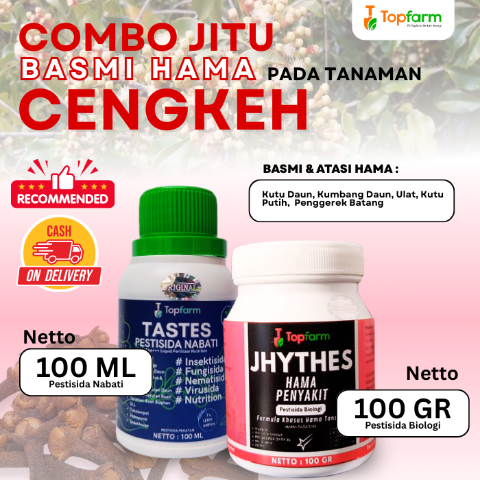 Insektisida Tanaman Cengkeh / Obat Hama Pohon Cengkeh / Insektisida Obat Hama Tanaman Cengkeh / Obat