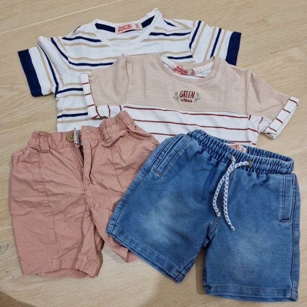 PRELOVED BAJU & CELANA ANAK LAKI-LAKI & PEREMPUAN MERK JSP962 usia 2-3th