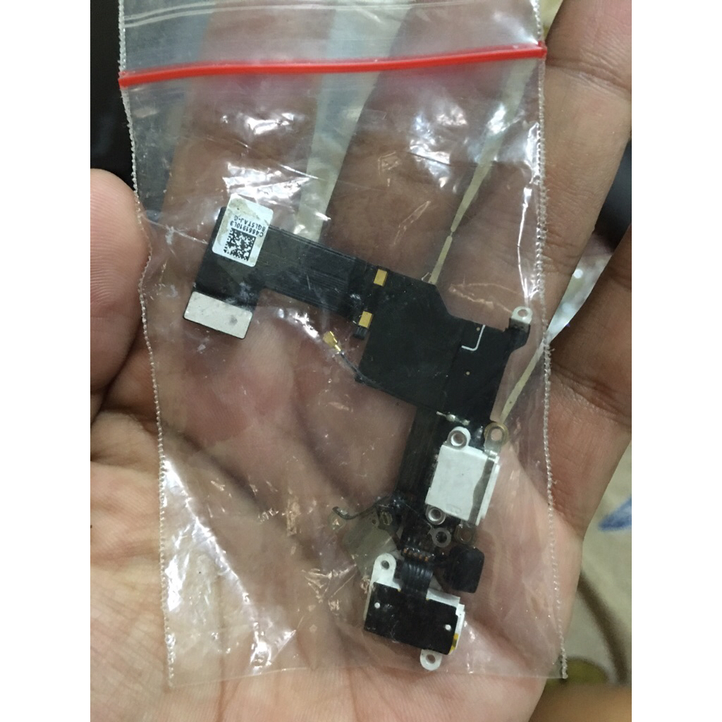 fleksibel charger konektor mic ip iphone SE 2016 5se ori copotan normal flexible flexibel flek flex 