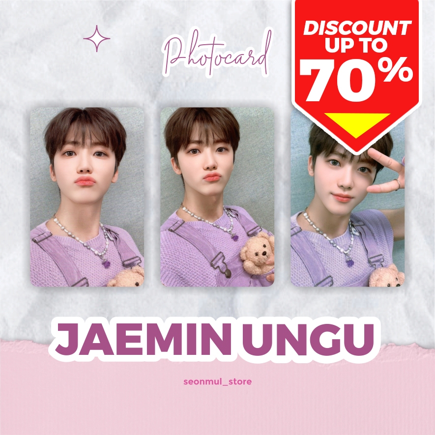 PHOTOCARD PC JAEMIN UNGU / GOLDEN AGE COLLECTING / NCT NATION TC TRADING CARD GREEN / ISTJ NCT DREAM