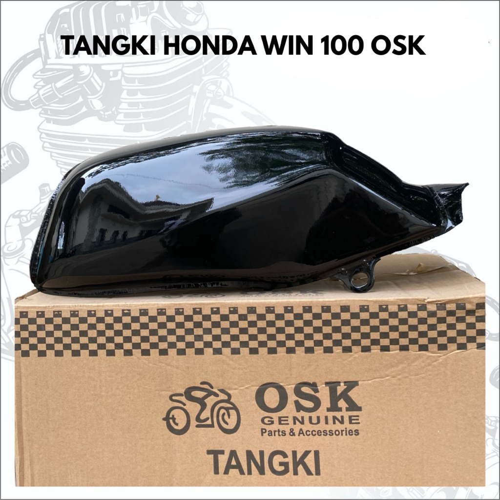 TANGKI BENSIN HONDA WIN 100 HITAM OSK TENGKI WIN 100 BLACK OSK