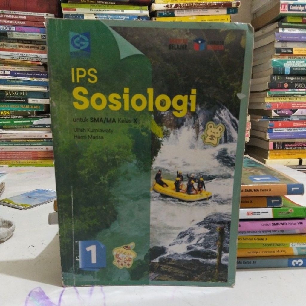 buku IPS Sosiologi SMA kelas 1-10 penerbit Grafindo