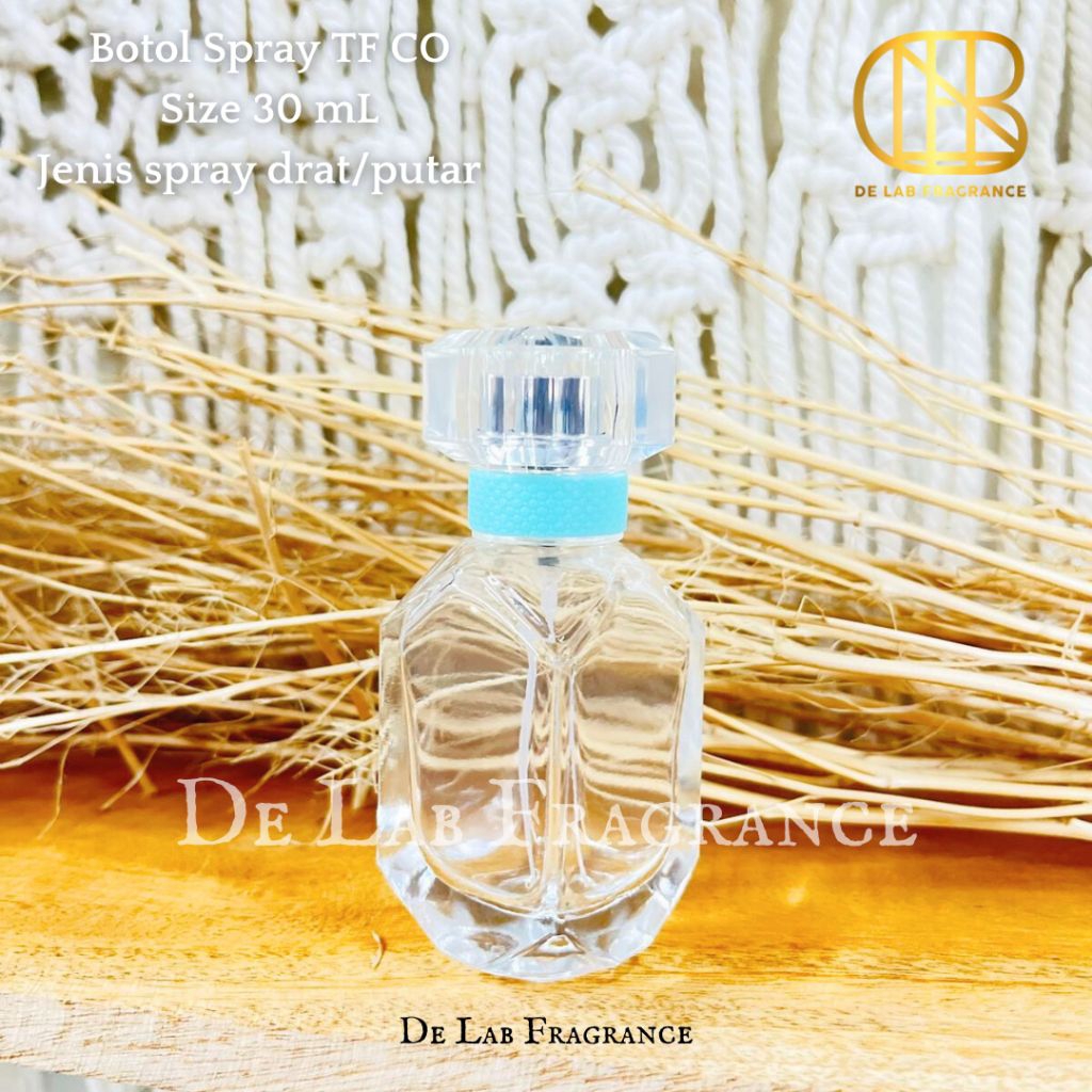 botol parfum tifany 30 ml drat putar/ botol parfume tf clear/ botol parfum exclusive/ botol parfum e