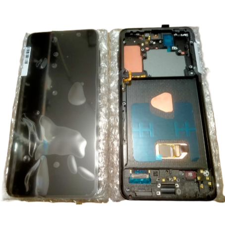 LCD FULLSET SAMSUNG S10 PLUS/G975F ORI REAL WITH FRAME