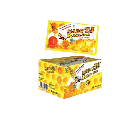Madu TJ Rasa Jeruk 12 Sachet