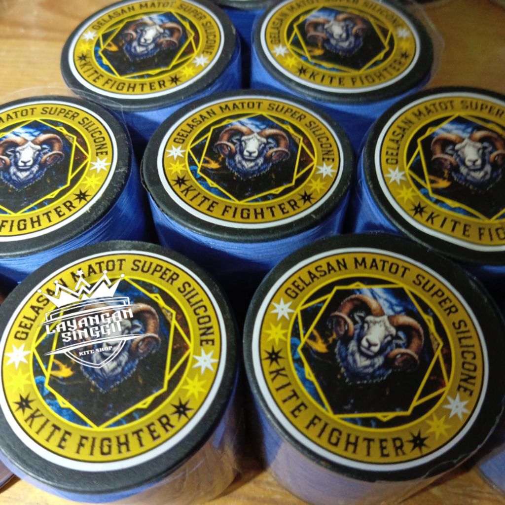 gelasan matot domba Garut size 0,15 bahan senar biru khusus seot