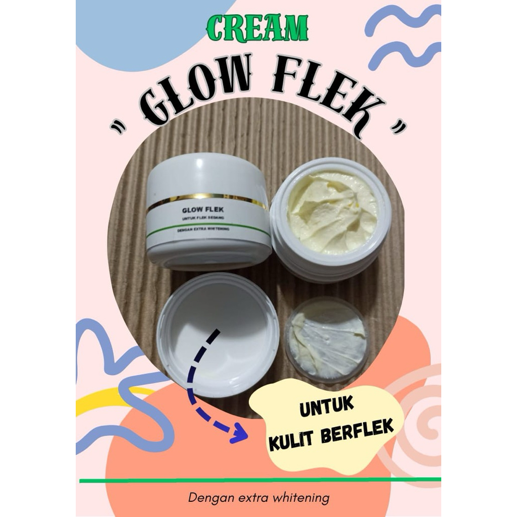 New  Ready Cream malam Glow flek | ori label putih