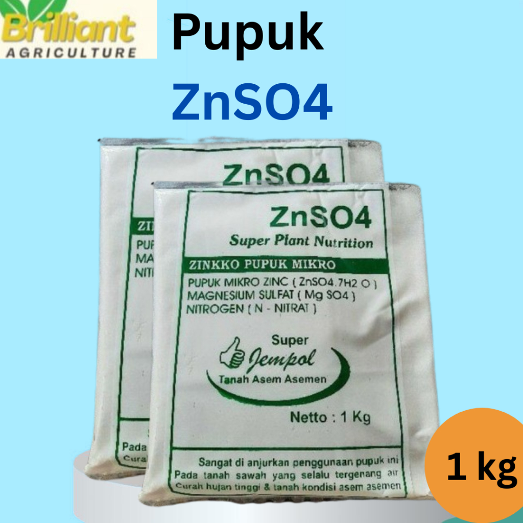 Pupuk Znso4 Zink Zinc ZN 1kg Original