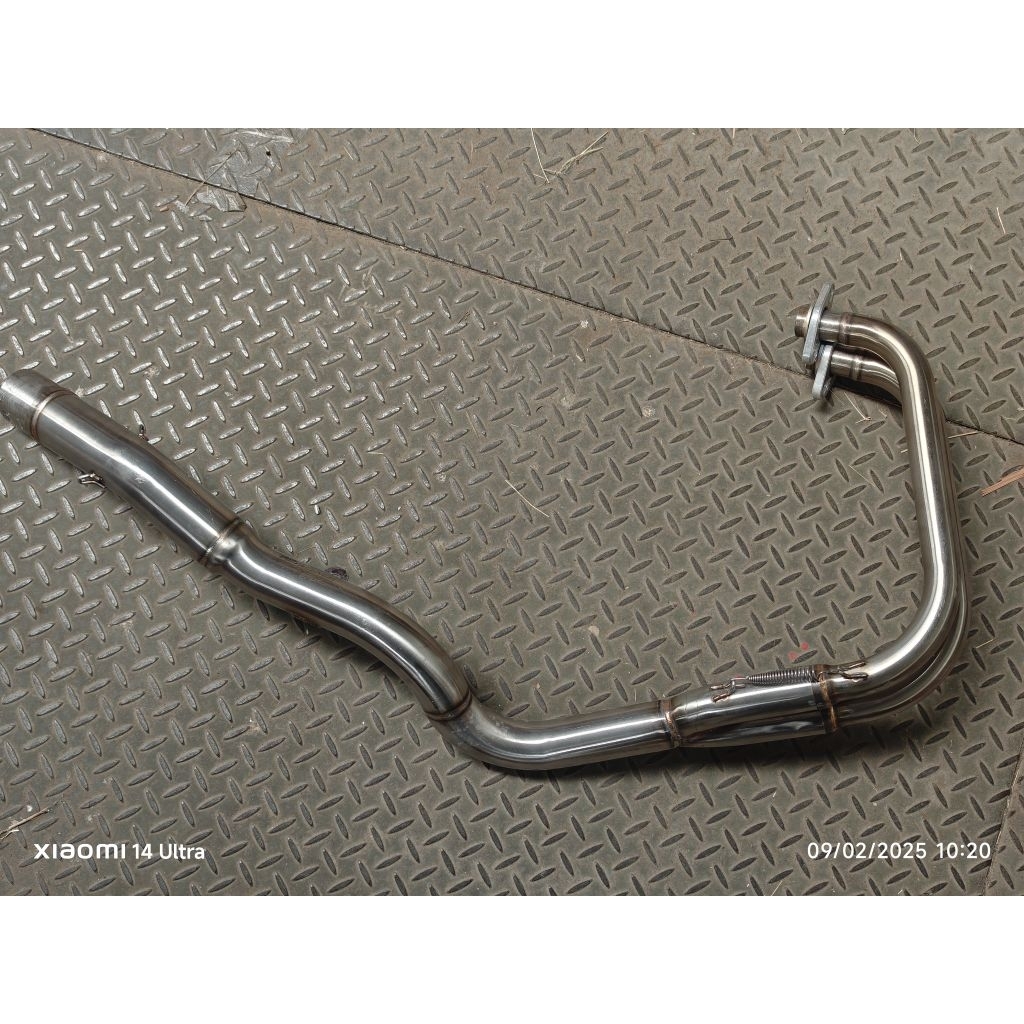 Header R9 Valencia Ninja 250 Fi old