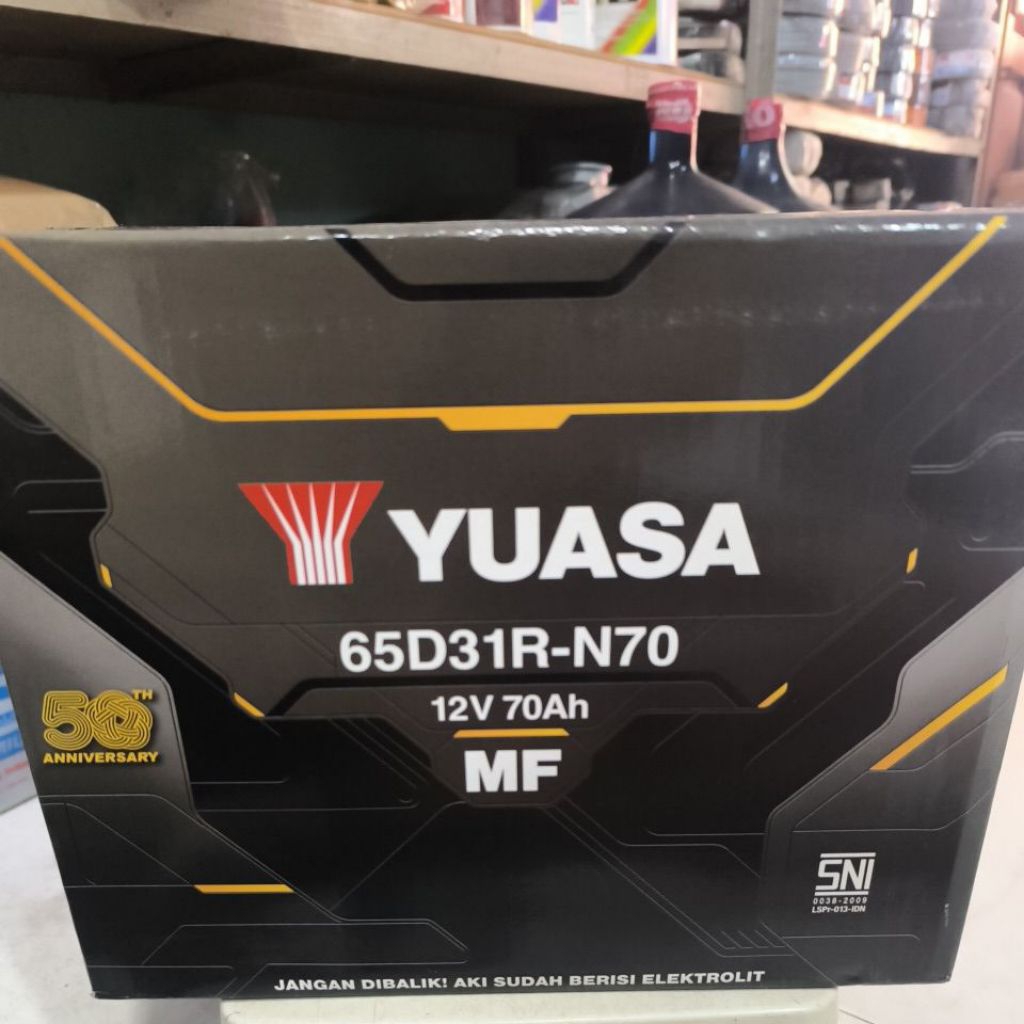 BATERAI AKI YUASA KERING N70 MF 65D31R L300