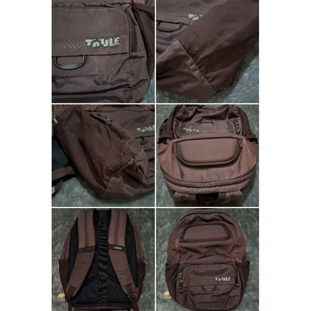 tas thule departer cokelat 23L