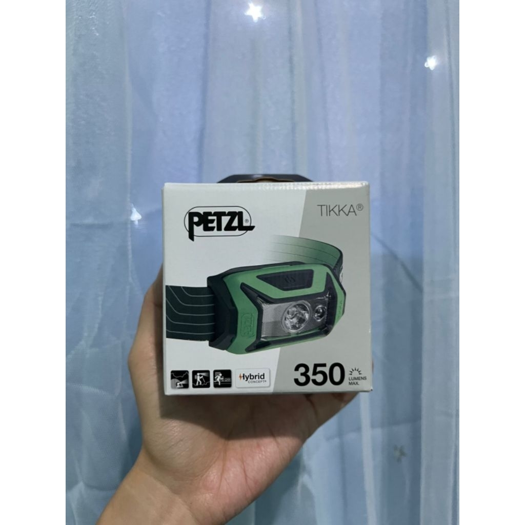 HeadLamp Camping PETZL TIKKA 350 LUMENS HYBRID