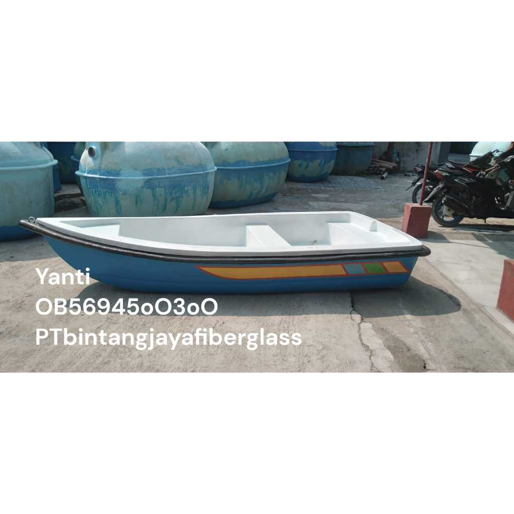 perahu fiber atau sampan dayung-bebek bebekan sedang,sepeda air angsa mini,sampan dayung-perahu fibe